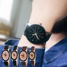 

Montre homme Couple Watches Gifts Lover watch Fashion Gift Luxury Clock Leather Black quartz wristwatche Women Relogio masculino