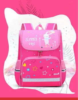 

British style kids orthopedic school backpacks Children schoolbags for grades 1-3-6 Large capacity primary schoolbags mochila