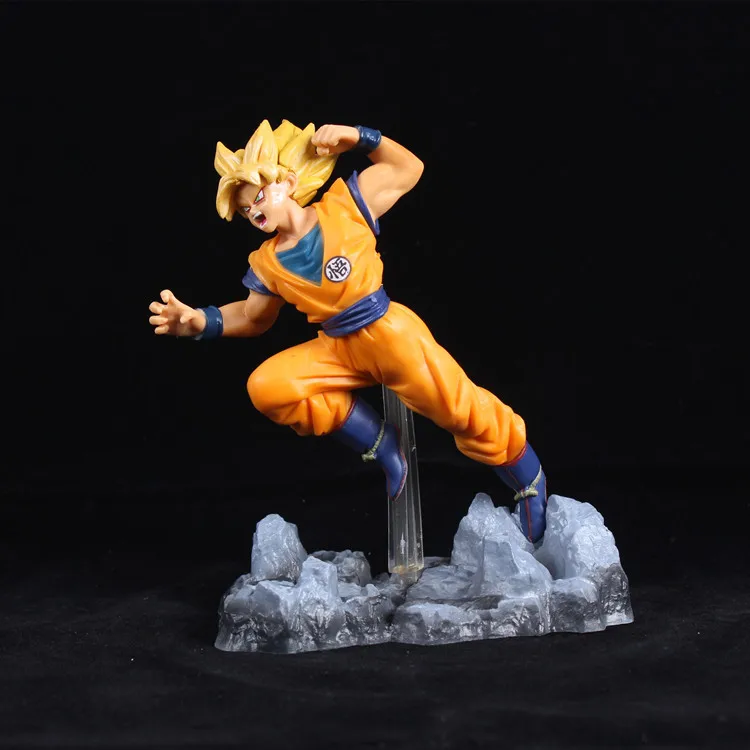 

Dragon Ball Anime Garage Kit Model Soul X Soul Black Monkey King Trunks Fighting Boxed Decoration