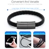 Hot Real Leather Mini Micro USB Bracelet Charger Data Charging Cable Sync Cord For iPhone 6 6s 7Plus Android Type-C Phone Cable ► Photo 2/6