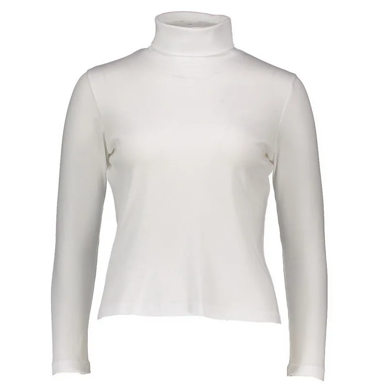 

Autumn Winter Turtleneck Blouse Women Long Sleeve Solid Casual Tops Female Sexy Slim Bottoming Shirt