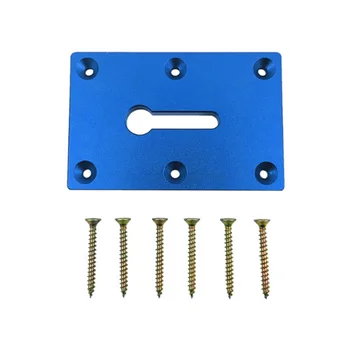 

Woodworking Table Fixture Fixing Plate Clamp Installation Woodworking Tool With Screws For Woodwork Station Clamping Fixing