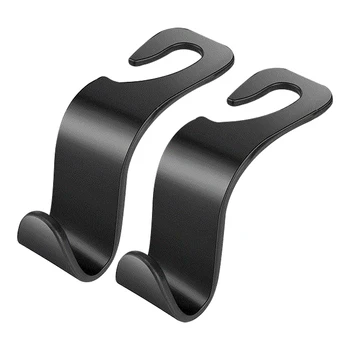 

Car Organizer Storage Holder Car Seat Back Hook for Bags Vehicle Hidden Headrest Hanger Clips for Shopping Bag Car Accessories