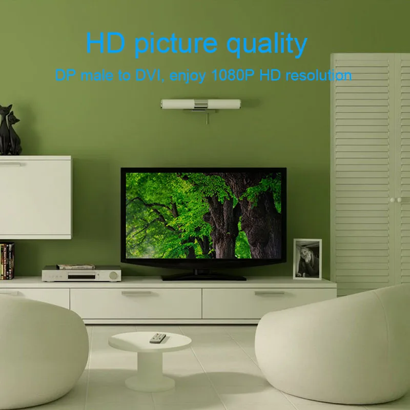 Кабель адаптера DP DVI 1 8 м кабель преобразователь Displayport в для HP Dell Lenovo ПК