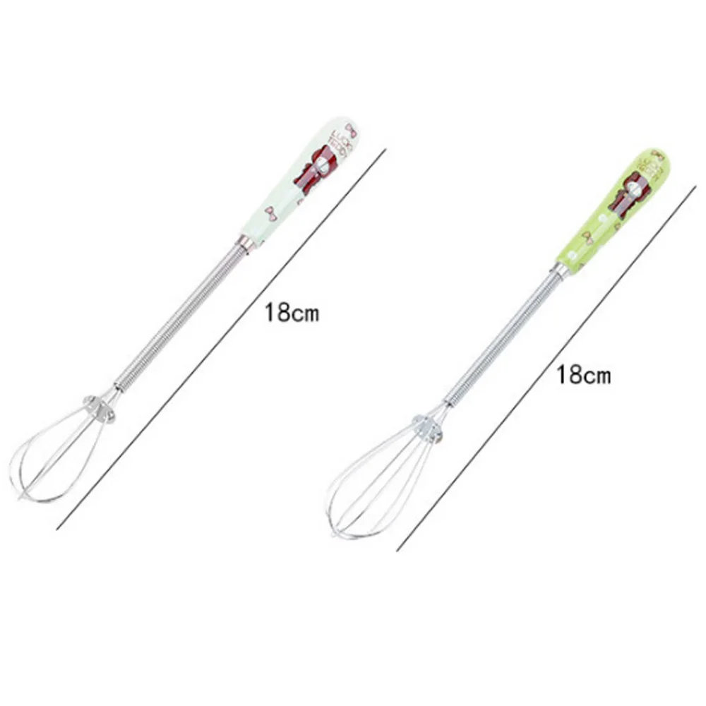 1Pcs Egg Beater Coffee Milk Drink Mini Mixer Frother