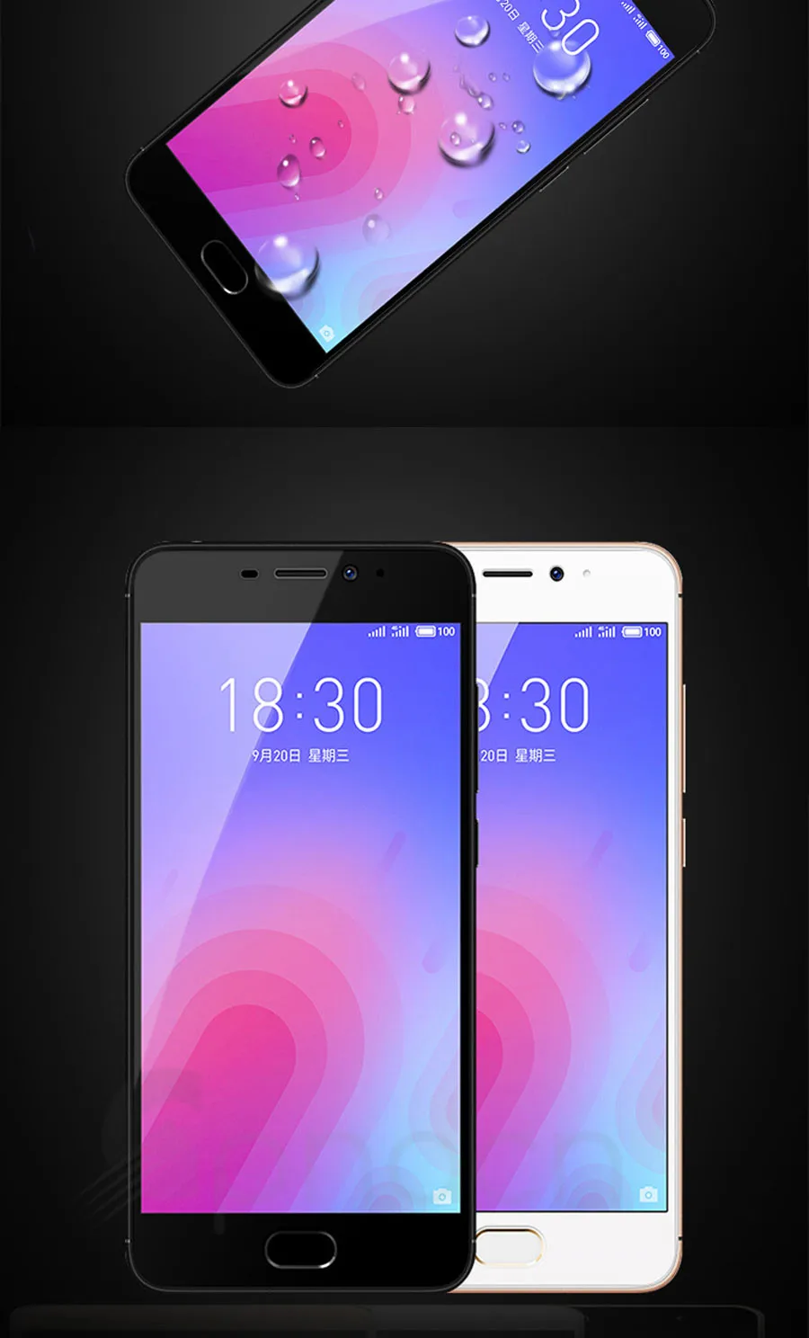 9D Защитное стекло для Meizu M8 Lite M8 M6 M5 Note M6S M6T M5S M5C V8 ...