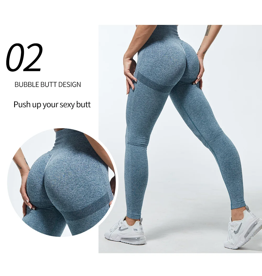 SALSPOR Women High Waist Leggings For Fitness Ladies Sexy Bubble Butt Gym Sports Workout Leggings Push Up Fitness Female Leggins