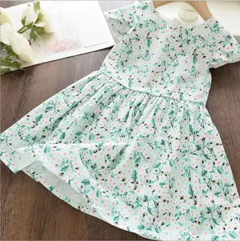 

baby print dresses 2020 Spring Summer Kids sleeveless dress cute baby clothing children dresses