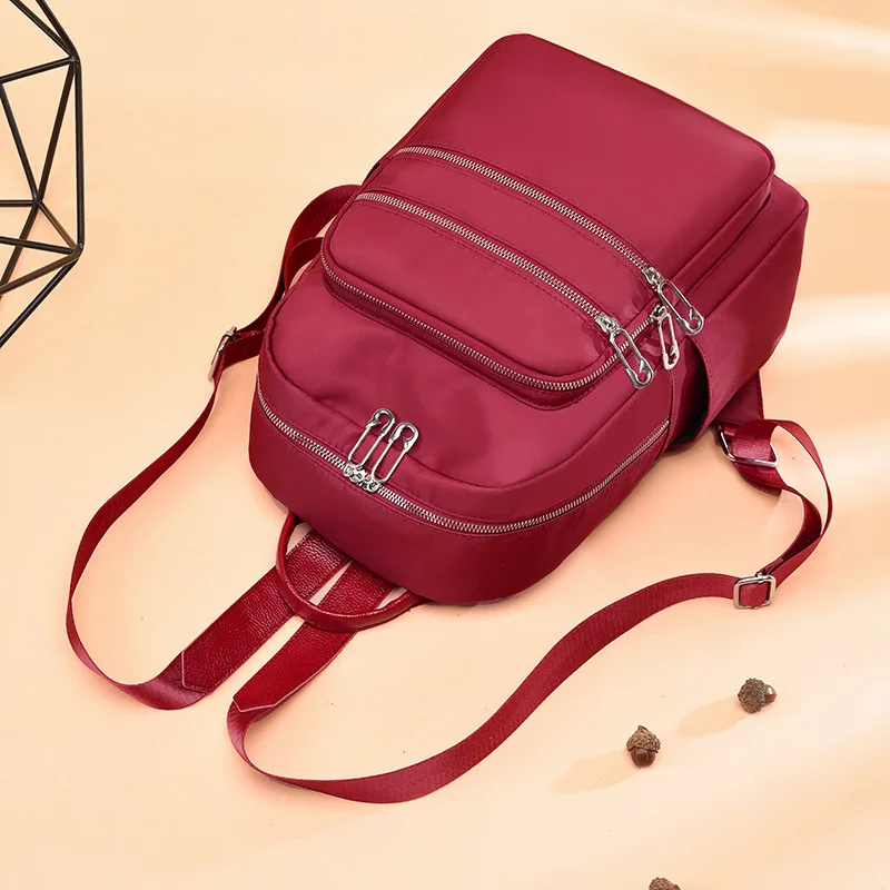 Новый женский рюкзак из ткани Оксфорд водонепроницаемые нейлоновые школьные
