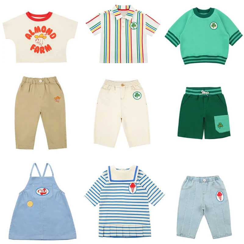 2020 новый летний бренд Bebe футболки для детей Одежда маленьких мальчиков и девочек
