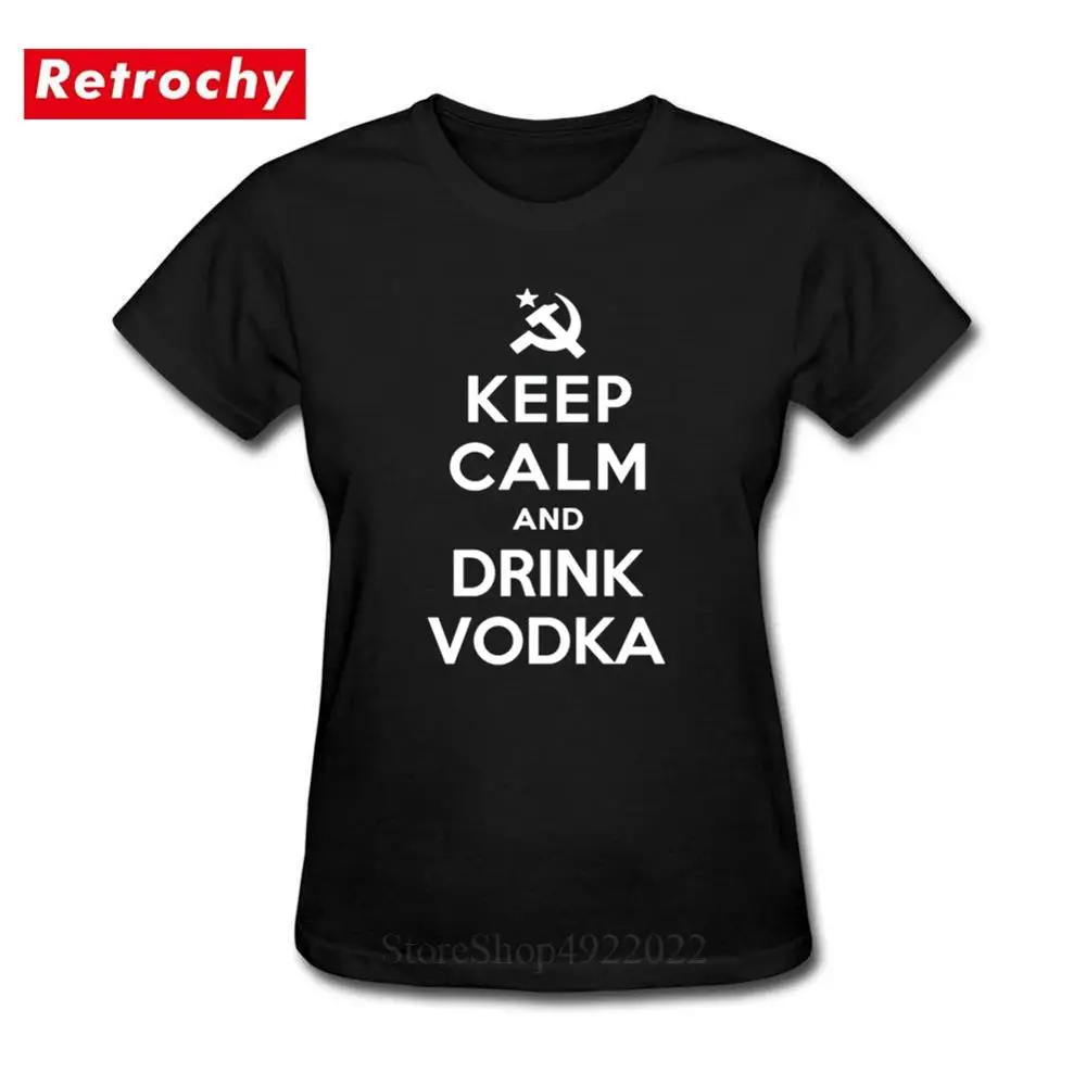 Советский коммунистический футболка со смешным рисунком CCCP с надписью KEEP CALM AND