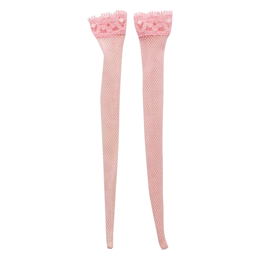 1/6 Woman Doll Rube Body Lace Stocking Knee Socks for 12inch   Figure