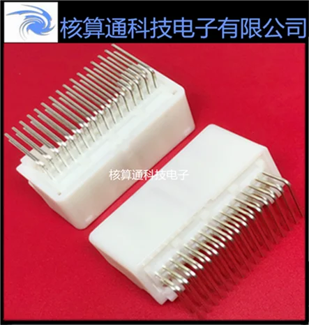 

Sold from one 1318745-1 original 32pin 2.2mm pitch socket header housing connector 1PCS can also be ordered in a pack of 10pcs