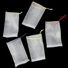 5 шт. пенящаяся Чистящая Ванна мыльная сетка для ванной чистящие перчатки сетчатые губки для ванной мыльный мешок поролоновая сетка мыльные перчатки