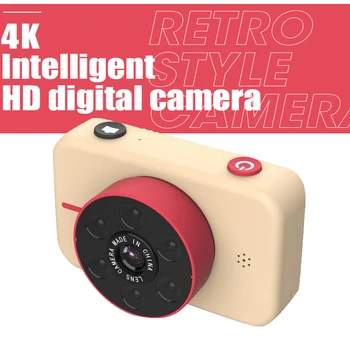 

New high-definition 4K smart children's digital camera MP3 music playback standby lasting 6 lights surround fill light