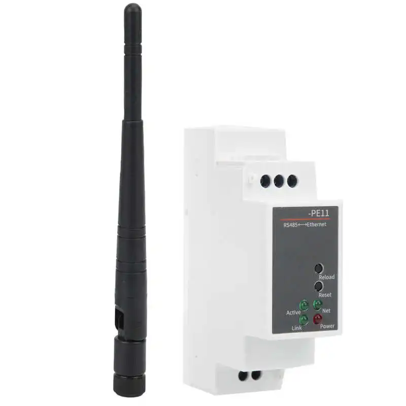9-50VDC 10 Вт PE11-M RS485 для WI-FI последовательный сервер c креплением на рейке Ethernet