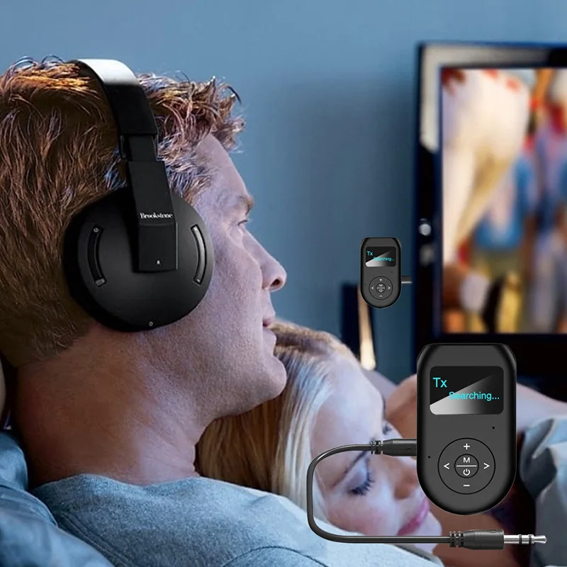 2 в 1 USB Bluetooth 5 0 аудио приемник Мини 3 мм Aux автомобильный беспроводной передатчик