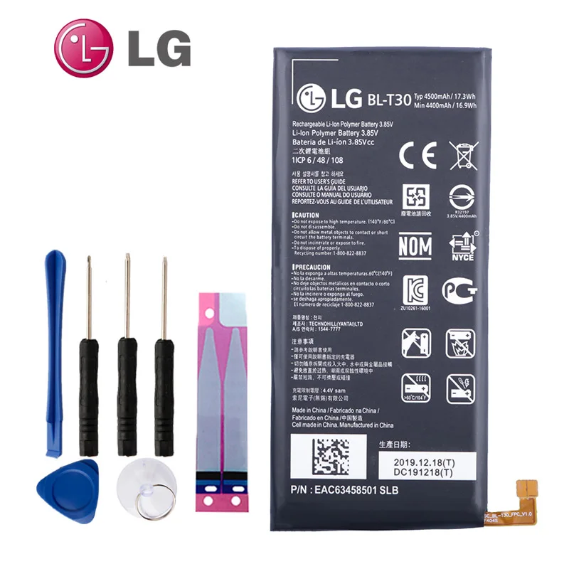 Original BL-T30 Battery for LG X Power 2 II L64VL M320F M320N M322 L63BL K10 M320 M320DSN M320TV MLV7N | Мобильные телефоны и
