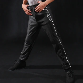

New Latin Dance Pants Children Fashion Practice Trousers Boys Cha Cha Tango Samba Salsa Dancing Clothes Stage Show Wear DN6227