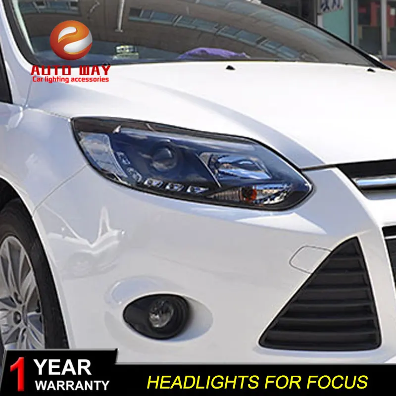 Чехол для Фар Ford focus 2012-2014 светодиодный двойной биксеноновый | Автомобили и
