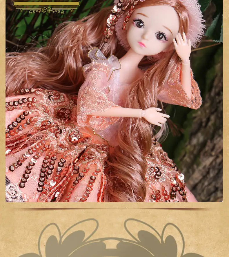 Кукла 1/6 свадебное платье для BJD 30 см куклы игрушки высшего качества китайская Кукла 11 шарнир BJD шарнир Кукла Мода девушка подарок