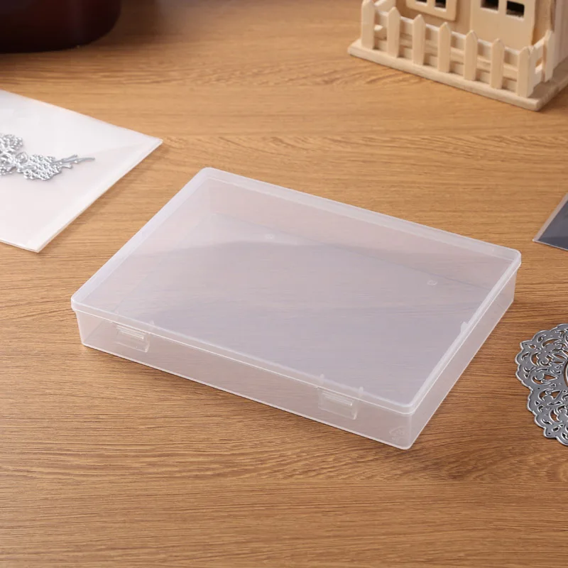 10pcs Magnetic Sheets & Plastic Bags Set Storage Box Use to Store Cutting Dies Holders Organizer Transparent Bags 2021