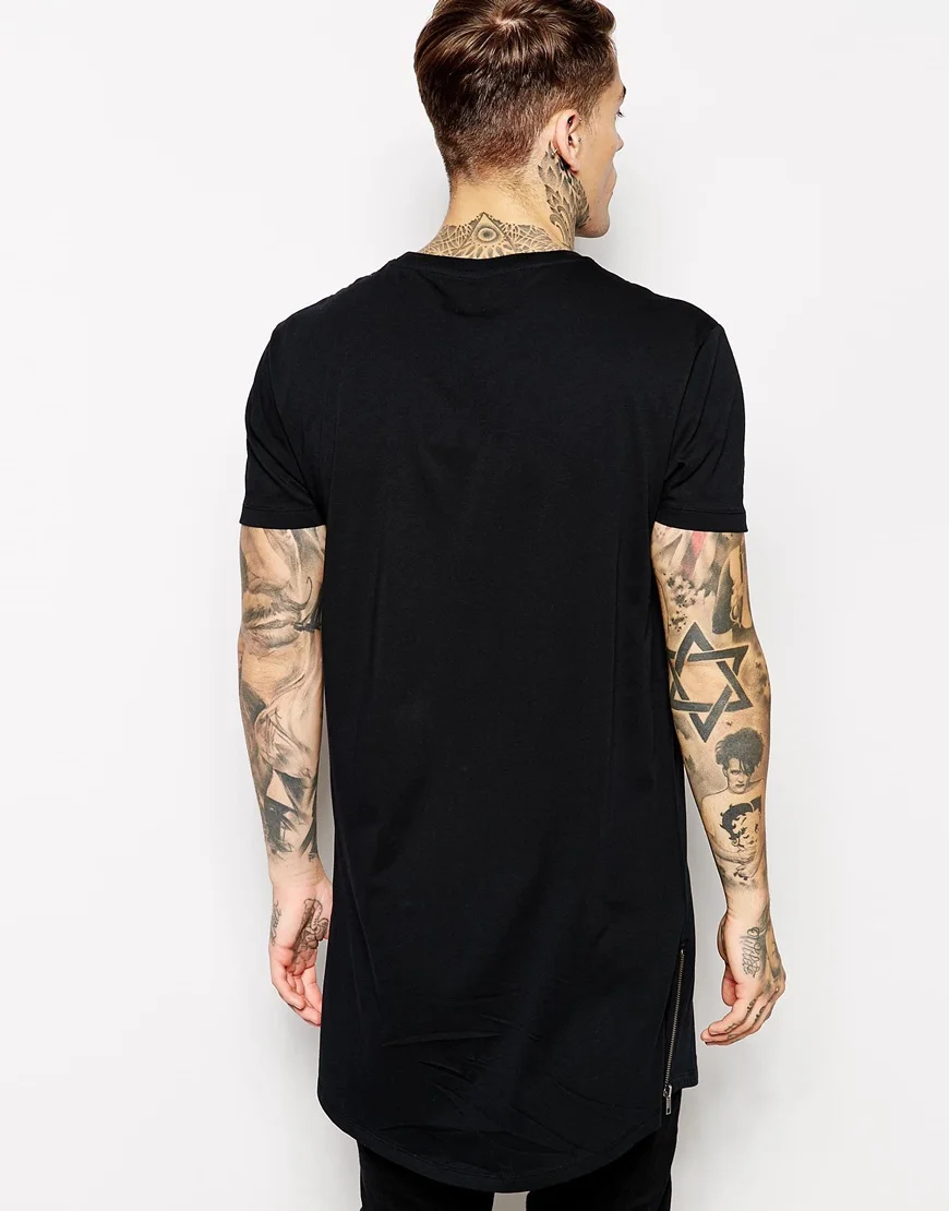 Long black tshirt Clearance