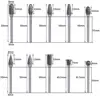 10 шт. сверла из карбида вольфрама для металлических заусенцев сверла из вольфрама cnc фреза dremel набор конусных мини сверл аксессуары ► Фото 2/6