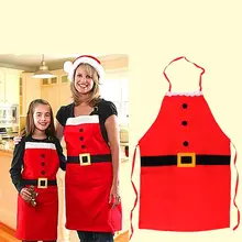 Рождественские фартуки для взрослых, Детские Водонепроницаемые нагрудники, подарок для приготовления выпечки, семейные вечерние праздничные украшения