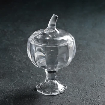 

Candy bowl with lid 200 ml "Pumpkin", d = 10 cm