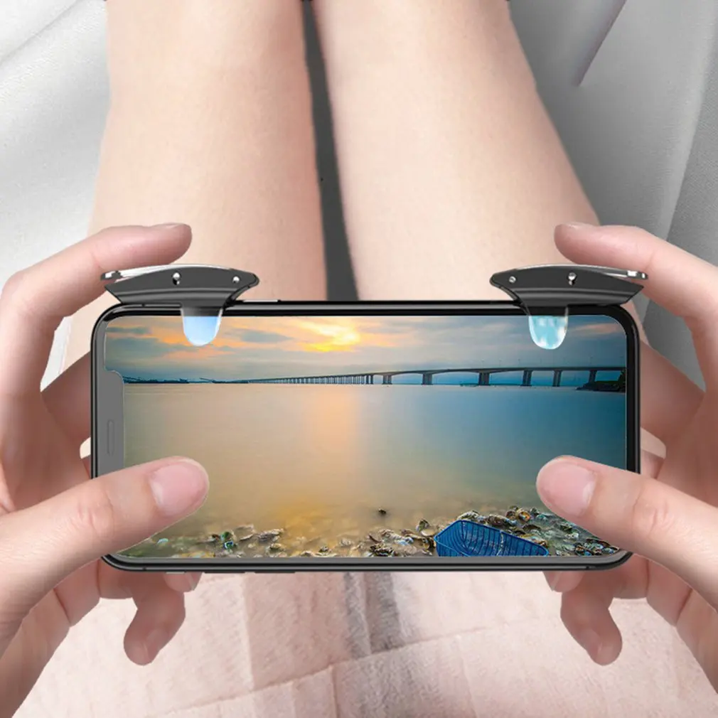 

Hand Phone Handle Game Pad Full Transparent Button Rk Game13 Generation Eat Chicken Game Button Handle Universial
