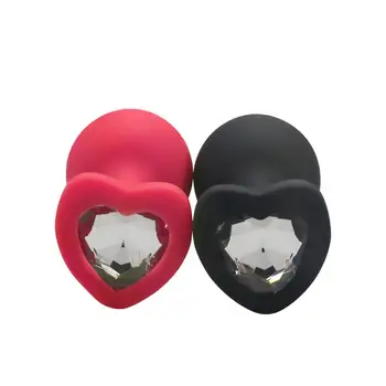 Small/Medium Intimate  Anal Plug Smooth Full Stimulation Silicone Butt Beads Sex Toy Adult Product Men/Women 2