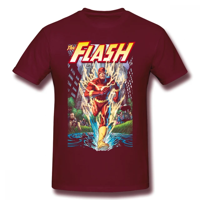camiseta de flash para hombre
