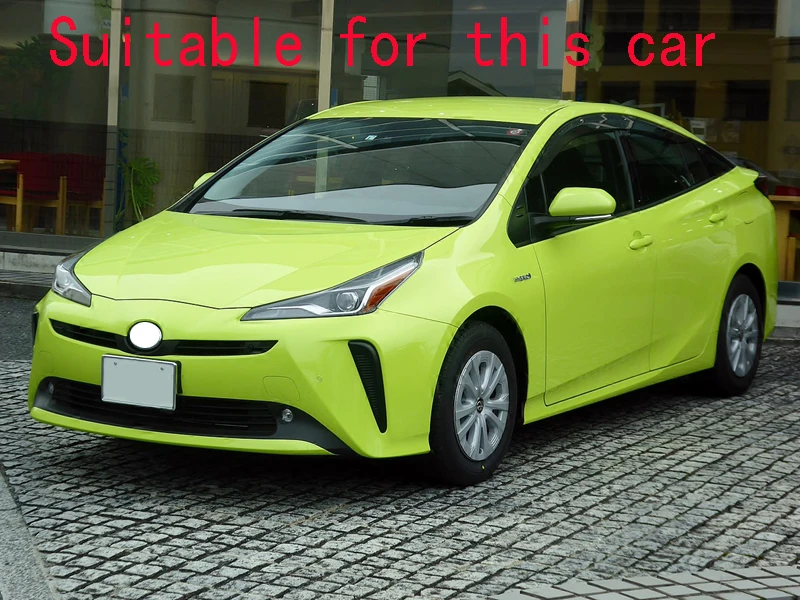 Для Toyata Prius PHV XW50 автомобильные аксессуары ABS Хромированная передняя Центральная решетка радиатора накладка
