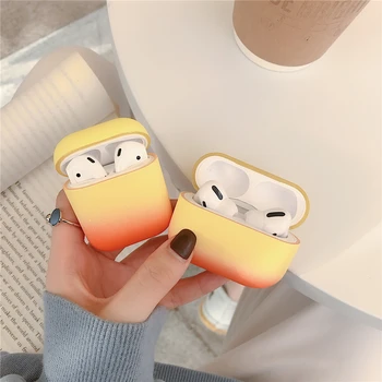 

2 style Candy Color For Airpods Pro 1 2 Wireless Bluetooth Earphone Colorful New PC Hard Cute Cover Box Case Fashion Cute hot