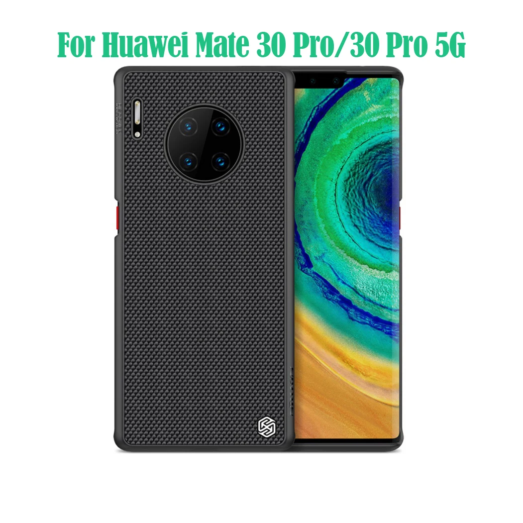 Для huawei mate 30 Pro 5G чехол NILLKIN текстурированный нейлоновый волоконный чехол нескользящий тонкий и защитный чехол-светильник для huawei mate 30