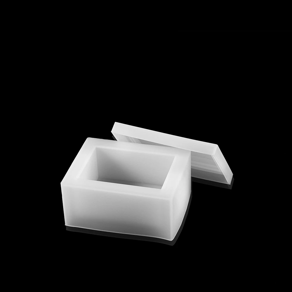 1 set Creative DIY Tissue Box Silicone Mold For DIY Craft Home Handmade Storage Box Making Epoxy Resin Molds