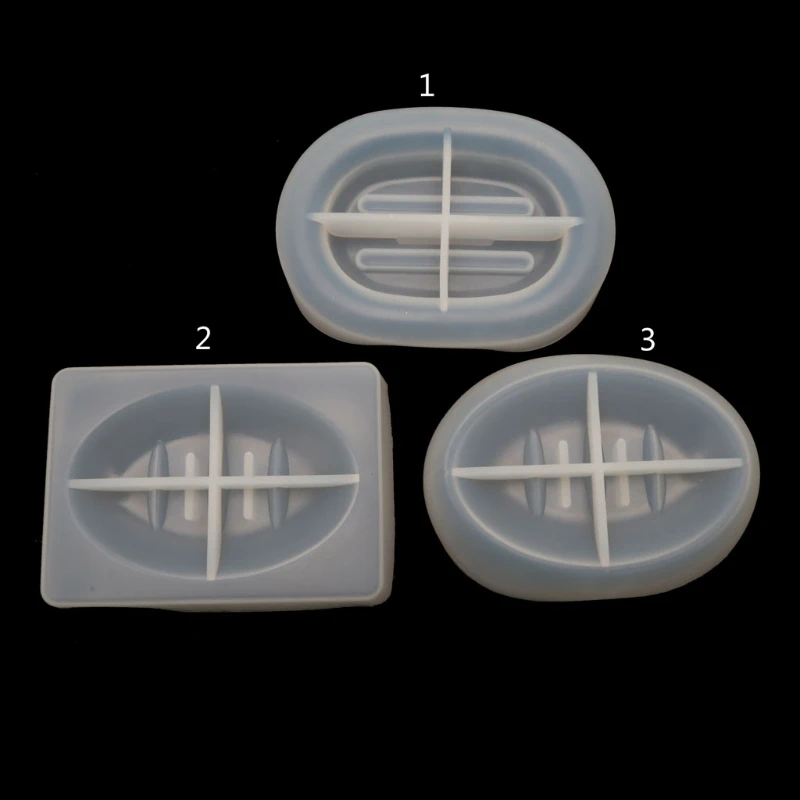 Silicone Mold Handmade Soap Box Silicone Mold Soap Dish Tray Resin Casting Mold Epoxy Resin Ring Dish Holders Tray Molds Home decor silicone mold
