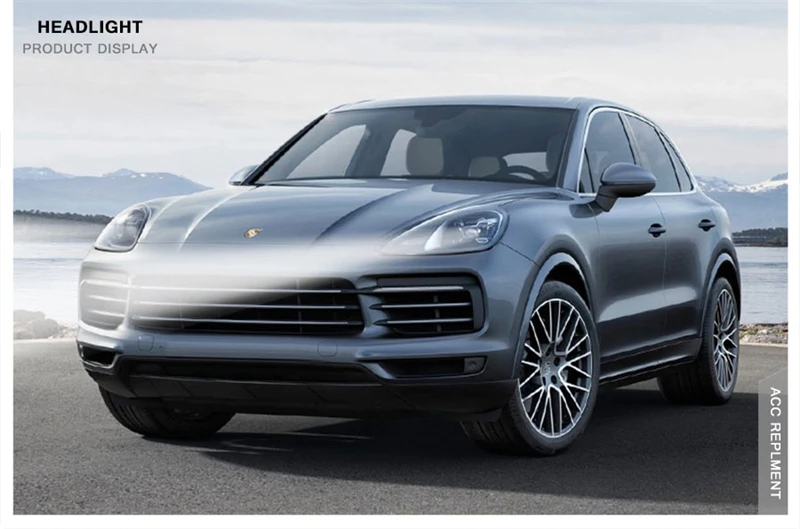 Абсолютно новые головные лампы для автомобиля для Cayenne головной светильник s 2011- весь светодиодный головной светильник светодиодный объектив проектор светодиодный DRL
