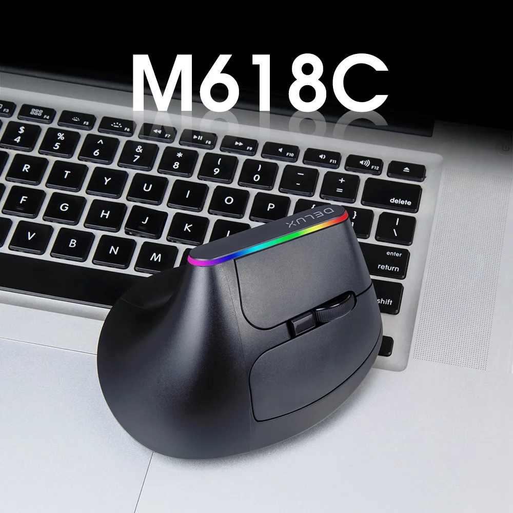 2.4 ghz 6 botões gamer rato rgb