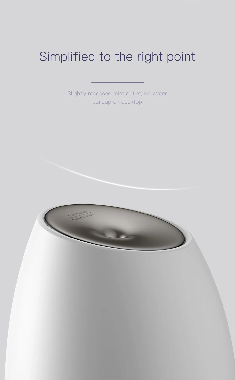 Baseus Humidifier Aroma Diffuser Aromatherapy Essential Oil Diffuser For Home With Colorful Light Smart USB Diffuser