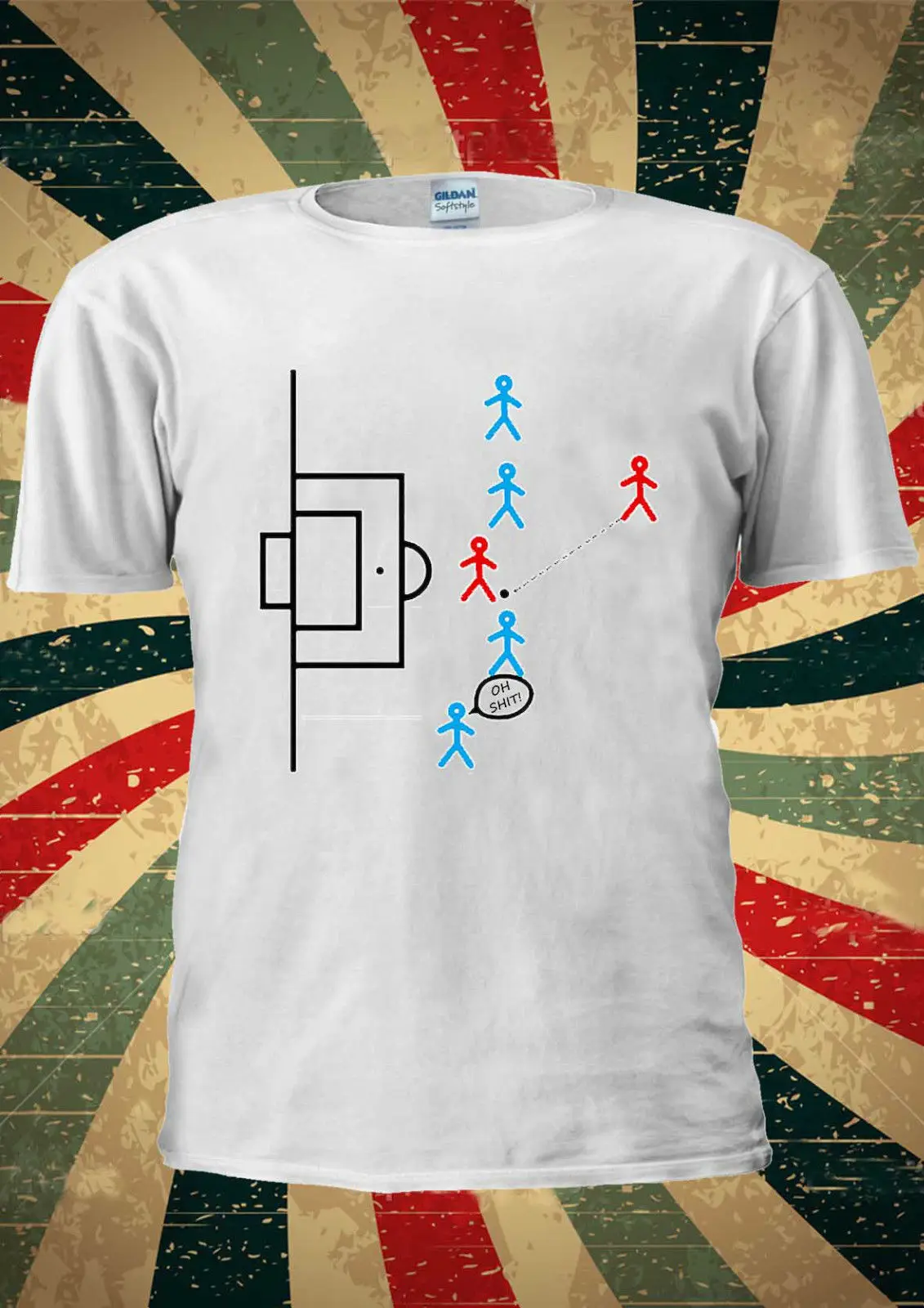 Offside Trap Football Soccer Funny Tumblr T-shirt Vest Top Men Women Unisex 1872 Newest Tees Fashion Style Tee |