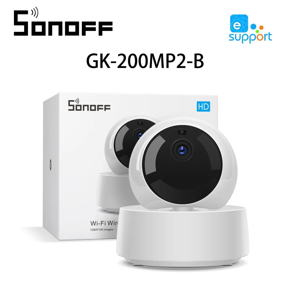 SONOFF GK-200MP2-B Беспроводная HD IP-камера 1080P умная мини-камера Wifi 360 ИК ночного видения