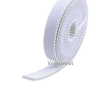 

15mm-50mm Width Open End Timing Belt Circular Arc Tooth 8mm Pitch HTD8M 8M-Type PU Steel Cords Synchronous Pulley Belt