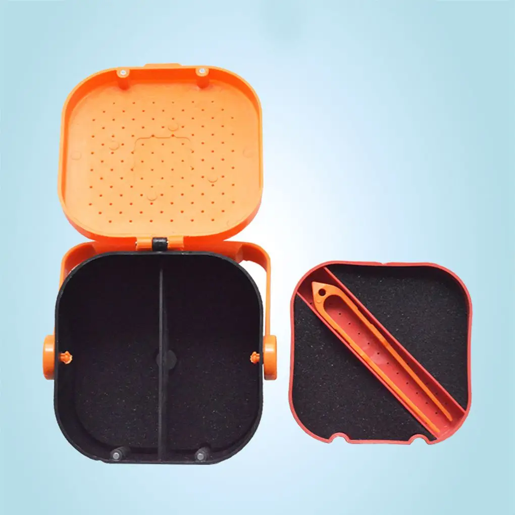S/M/L Size Worm Box Breathable Plastic Earthworm Worm Bait Lure Fly Carp Fishing Tackle Multifunctional Storage Case Accessories