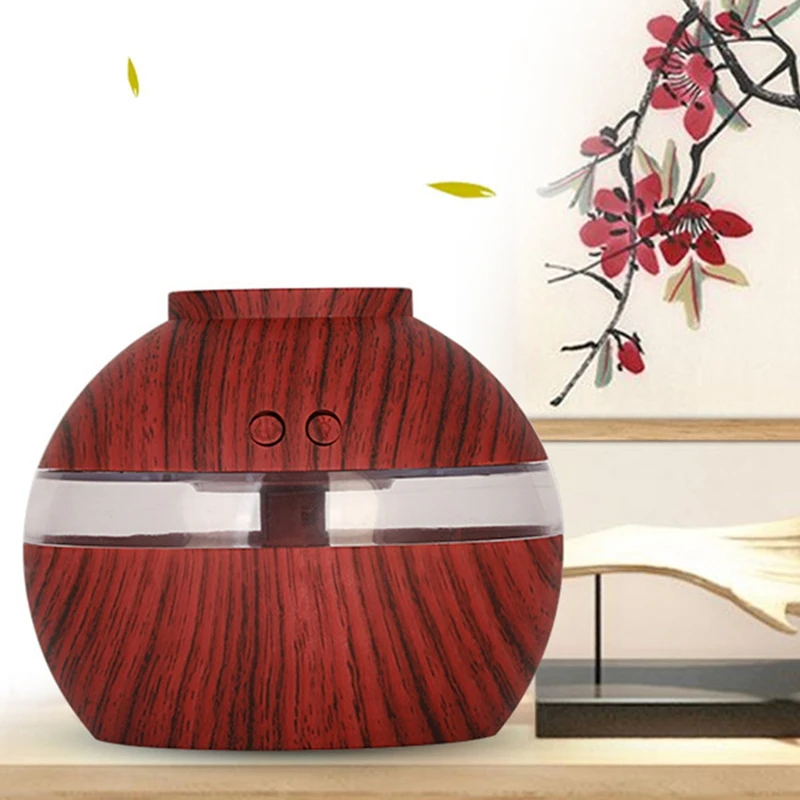 USB Ultrasonic Humidifier 300Ml Aroma Diffuser Essential Oil Diffuser Aroma Sprayer with LED