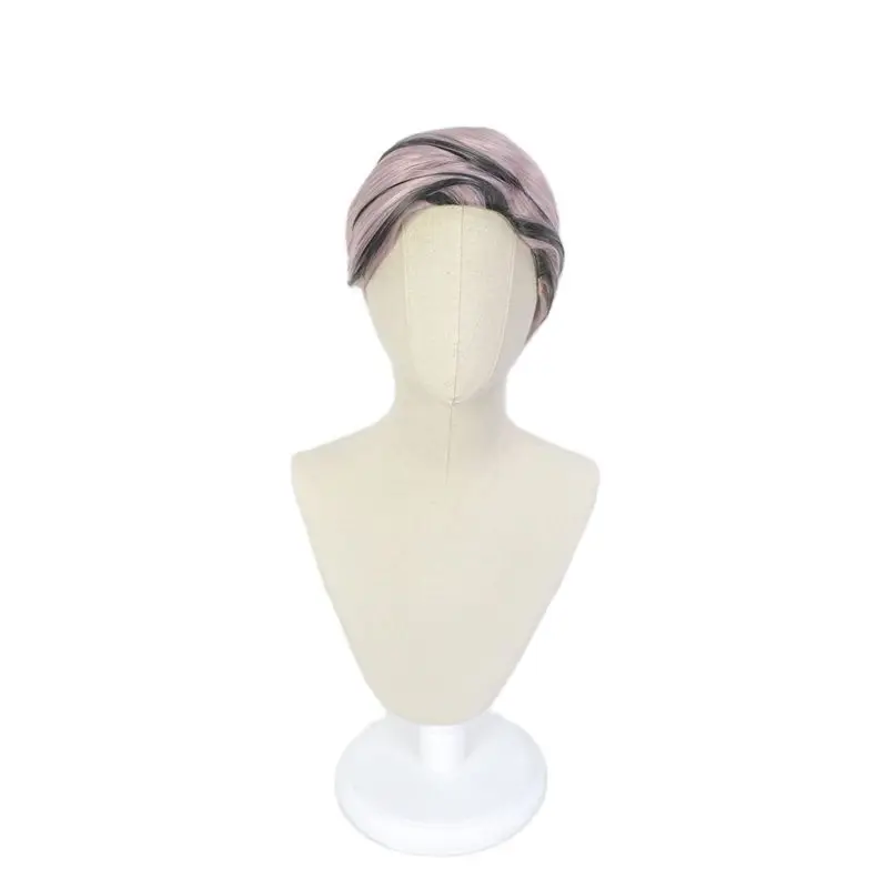 Haitani Ran Haitani Rindo Wig Anime Tokyo Revengers Cosplay Tenjiku Pink Hair Rokuhara Tandai Synthetic Hair Wig holidays costumes