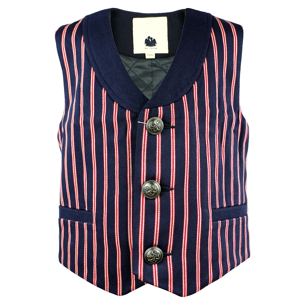 Boys Performance Vest Boys Gentleman Formal Suit Vest Baby Vest