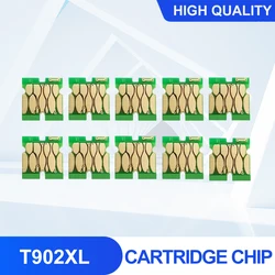 Cartouches d'encre pour imprimante Epson, 4 pièces, Compatible T902XL, pour WorkForce Pro WF C5290 5790 5210 5710 