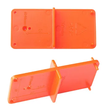 

Hinge Hole Drilling Guide Locator Hole Opener Template Door Cabinets DIY Tool For Woodworking Tool